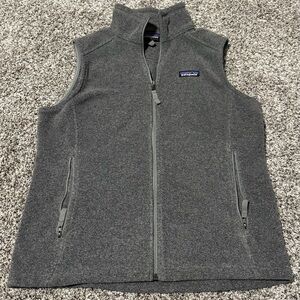 Women’s size medium Patagonia gray synchilla vest